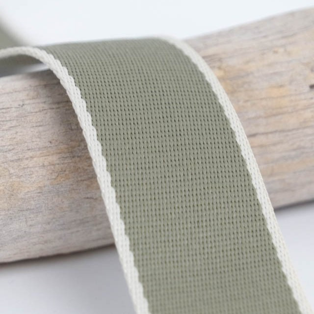 38mm Light Green Edge Strap - Maison Klem